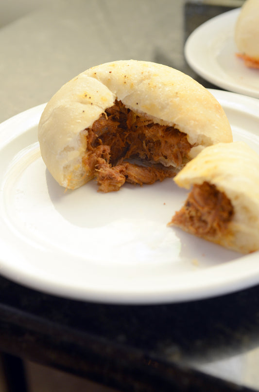 Pulled Pork Stuffed Bun