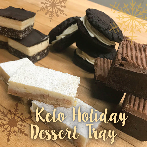 Keto Holiday Dessert Tray