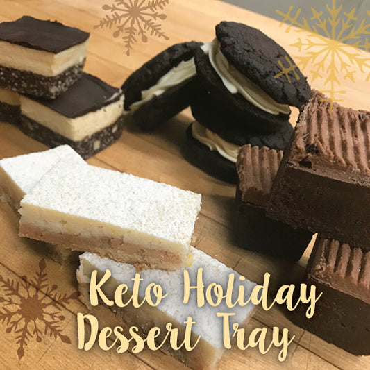 Keto Holiday Dessert Tray