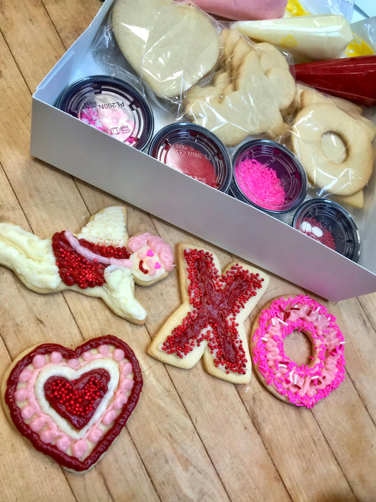 Valentine's Day Cookie Decorating Kits